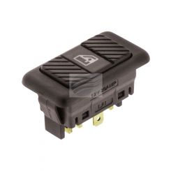 Electric Life Power Window Switch For Universal Single 6 Pin Green