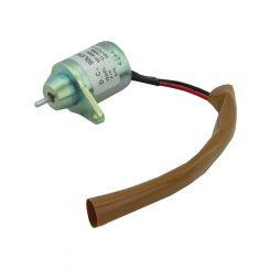 Synchro Fuel Shut Off Solenoid 12V Yanmar 3 Wire Flange Mount Woodward#