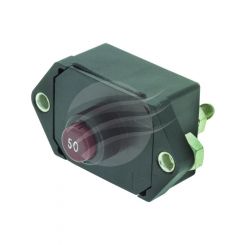 Klixon Circuit Breaker 50Amp Type III Panel Mount Manual Reset