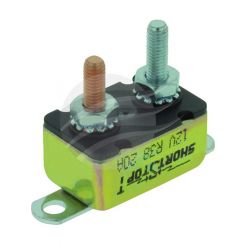 Bussmann Circuit Breaker 121 Series 20A Type I Short Stop Metal Body
