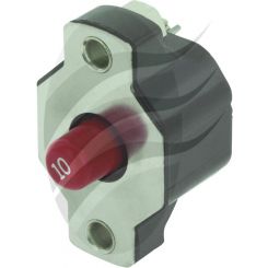 Jaylec Circuit Breaker 10Amp Type III Panel Mount Manual Reset