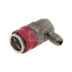 CPS Coupler 90 High Side 1/4" Fitting R134A Coupler # Qch90
