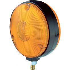 Hella Amber Side Indicator Lamp 1224/V Double Sided Round 108mm