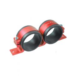 Proflow Fuel Pump Dual Mount Dual Bosch 044 Bracket, Red
