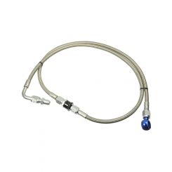 Proflow Turbo Oil Feed Stainless Braided Line Kit with Filter Ford