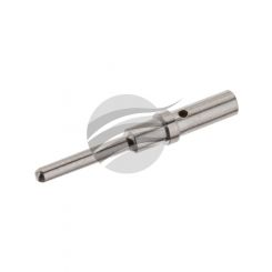 Amphenol Pack 100 Solid Crimp Pin Terminal Size 16 Nickel
