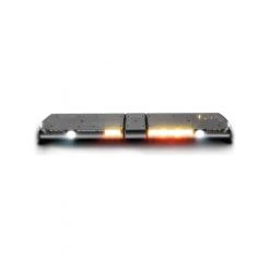 Ecco Amber LED Lightbar 12/24V 1.2M Permanent Mount Clear Lens 48X