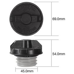 Tridon Fuel Cap Non Locking