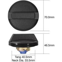 Tridon Fuel Cap Non Locking