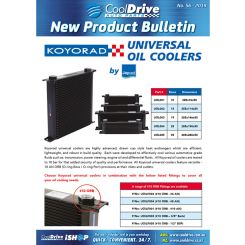 Koyorad Universal Oil Fitting 10 Orb To 1/2 Bsp Male I/Flare