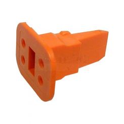 Deutsch Pack 10 Dt Series 4 Way Orange Wedge Socket Retainer