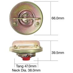 Tridon Fuel Cap Non Locking
