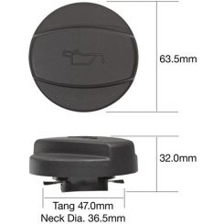 Tridon Oil Cap