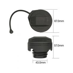 Tridon Fuel Cap Non Locking