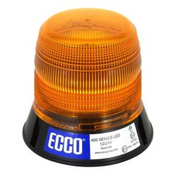 Ecco LED Amber Beacon 10-30V 3 Bolt Mount 7 Strobe 1 Rotate 120Fpm
