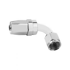 Proflow 90 Degree Hose End -20AN Hose to Female, Polished