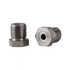 Proflow Brake Hard Line Tube Nut 9/16 x 18 Qty 2 for 3/16 Pipe