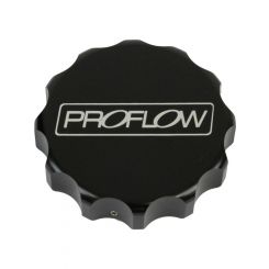 Proflow Billet Radiator Cap Cover Large, Black