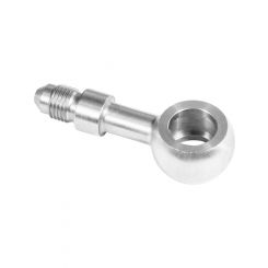 Proflow Chrome -03AN Straight Male Banjo Brake Hose End 11.2mm