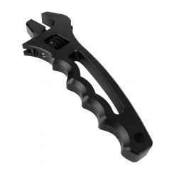 Proflow Billet Aluminium Adjustable AN Grip Wrench Spanner, Black