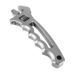 Proflow Billet Aluminium Adjustable AN Grip Wrench Spanner, Sil