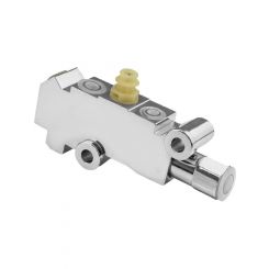 Proflow Brake Proportioning Valve, Fixed, Dual Inlet, 3 Outlets, Chro