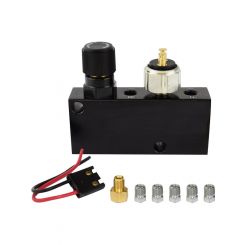 Proflow Adjustable Proportioning valve block w/brake switch