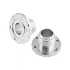 Proflow Water Pump Adapter, Aluminium, Natural, -16 AN Bolt-on, -16