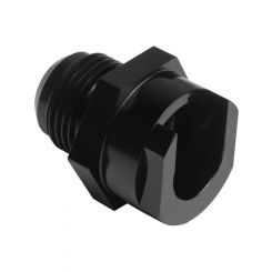 Proflow Heater Core Adaptor 5/8in. Pipe To -10AN, Black