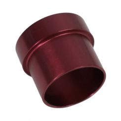 Proflow AN Aluminium Tube Sleeve set of 5, 3/16in. Tube, Red