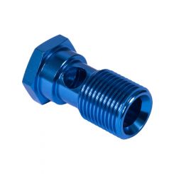 Proflow Fitting Banjo Bolt 1/2in. x 20 Unf Thread, Blue