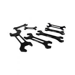 Proflow Billet Black Anodise Aluminium AN Double Ended Wrench Span