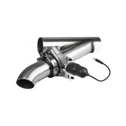 Proflow Single Exhaust Cutouts, Electric, Aluminium, Bolt On, 4.0 i