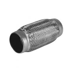 Proflow Exhaust Flex Pipe, Flexi Bellow, 3.0in. Stainless Steel, Pol