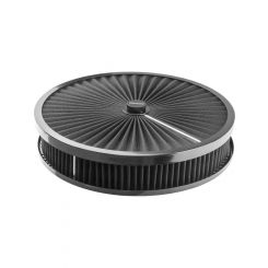 Proflow Air Filter Assembly Flow Top Round Black 14in. x 2in. S
