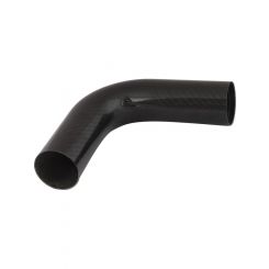 Proflow Carbon Fibre Air Intake Tube 3.50in. 90 Degree Elbow