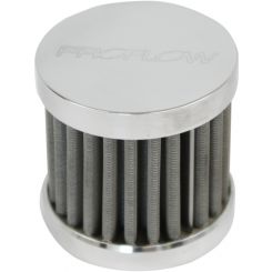 Proflow Oil Breather Filter Billet -06AN Female thread, Polished