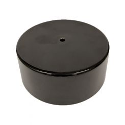 Proflow Carburettor Cover, Aluminium, Black, 5 1/8 in. Diameter,