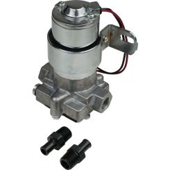 Proflow Fuel Pump, Electric, Rotor, Vane, Black, 140GPH, Cast Alum
