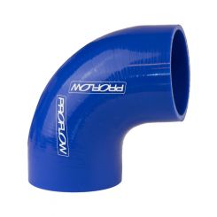 Proflow Hose Tubing Air intake, Silicone, Coupler, 5.00in. 90 Deg