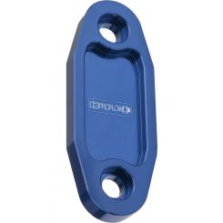 Proflow Fuel Pump Block-Off Plate, Aluminium, Blue Anodised, Ford