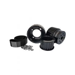 Proflow Pulley Kit, Billet, Silver Gilmer Drive, belt Mazda Rota
