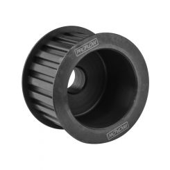 Proflow Alternator Pulley, Gilmer, 17mm bore, Bolt-On, Steel, Bla