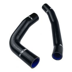 Proflow Radiator Hose Kit, Silicone, Black, Holden 350 327 HQ HJ HX