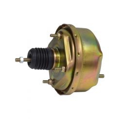 Proflow Power Brake Booster Universal 7in. Single Diaphragm, Zinc