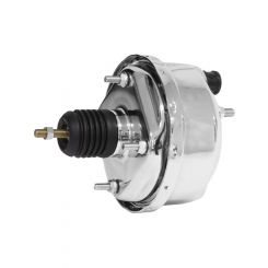 Proflow Power Brake Booster Universal 7in. Single Diaphragm, Chro