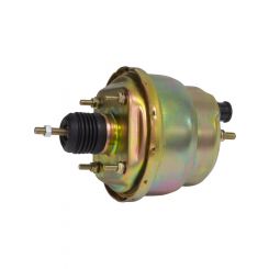 Proflow Power Brake Booster Universal 7in. Dual Diaphragm, Zinc