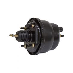 Proflow Power Brake Booster Universal 7in. Dual Diaphragm, Black