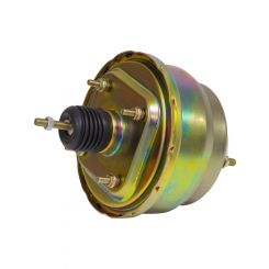 Proflow Power Brake Booster Universal 8in. Dual Diaphragm, Zinc
