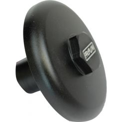 Proflow Oil Filter, Sandwich Block Off Plate, Aluminium Black M18 x
